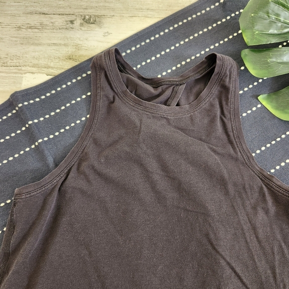 Lululemon All Tied Up Tank Top Black Size 4 - Picture 2 of 4